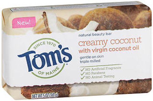 Tom's of Maine Natural Beauty Bar Creamy Coconut - 5 oz