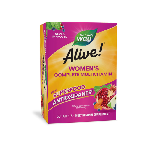 Nature's Way Alive! Women's Energy Complete Multivitamin Tablets - 50 ct
