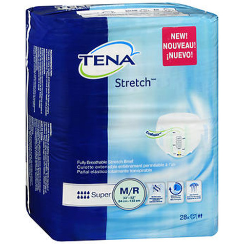 TENA Overnight Protective Underwear Super Absorbency X-Large - 4 pks of 12 each
