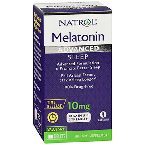 Natrol Melatonin 10 mg Tablets - 100 ct