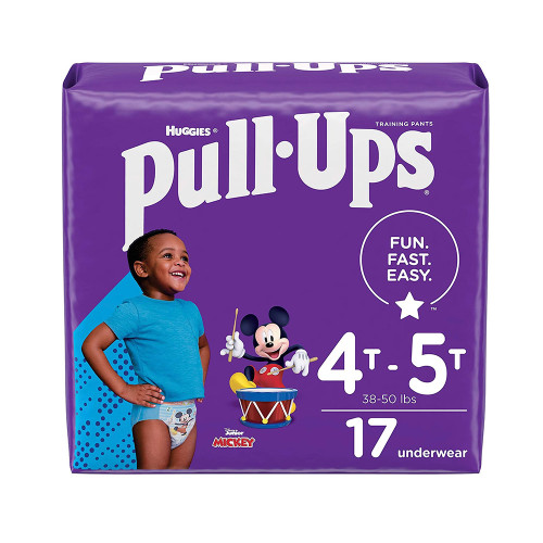 HUGGIES Pull-Ups Boys' Training Pants Size 4T-5T - 68 ct HUGGIES Pull-Ups Boys' Training Pants Size 4T-5T - 68 ct