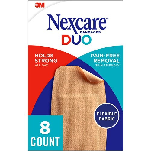 Nexcare Duo Bandages All One Size - 8 ct
