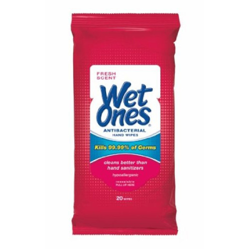 Wet Ones Travel Pack Antibacterial - 20 Count
