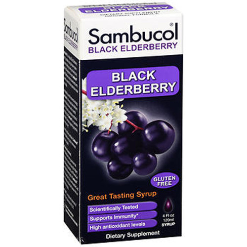 Sambucol Black Elderberry Dietary Supplement Syrup - 4 oz Sambucol Black Elderberry Dietary Supplement Syrup - 4 oz