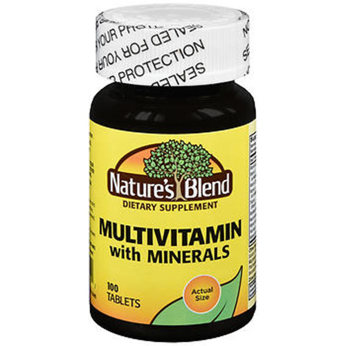 Nature's Blend Multi-Vitamin With Minerals - 100 Tablets