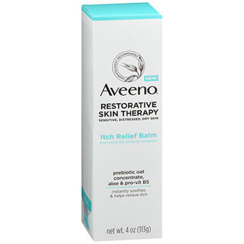 Aveeno Restorative Skin Therapy Itch Relief Balm - 4 oz