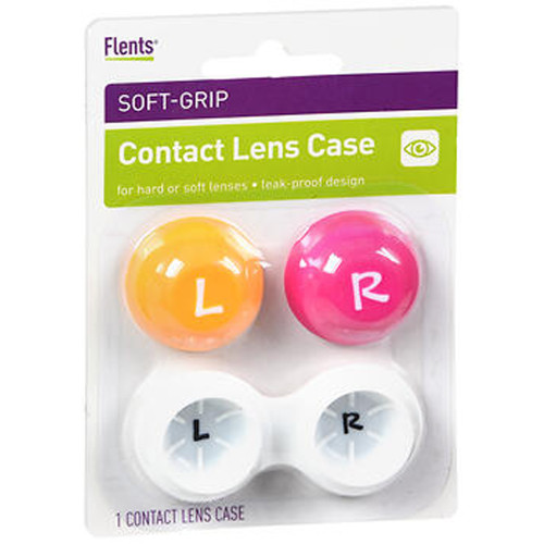 Flents Soft-Grip Contact Lens Case - 1 EA