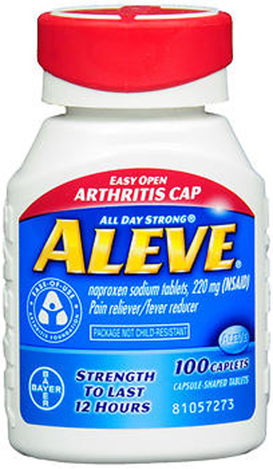 Aleve Caplets Easy Open Arthritis Cap - 90 ct