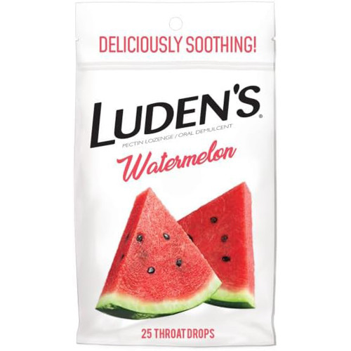 Luden's Throat Drops Watermelon - 25 ct