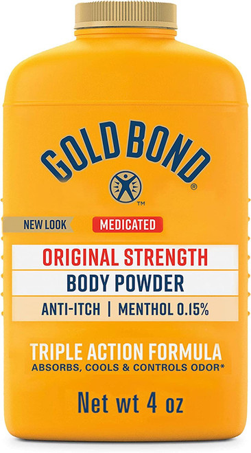Gold Bond Medicated Body Powder Original Strengthh - 4 oz