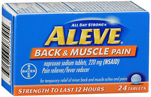 Aleve Back & Muscle Pain Tablets - 24 ct