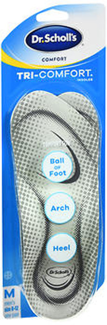 Dr. Scholl's Tri-Comfort Orthotics Men's Sizes 8-12 - 1 PR