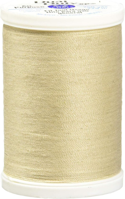 Dual Duty Xp General Purpose Thread, Buff, 250 Yds. - 3 Pkgs