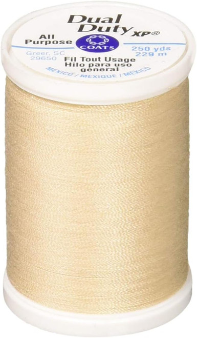 Dual Duty Xp General Purpose Thread, Raw Sugar, 250 Yds. - 3 Pkgs