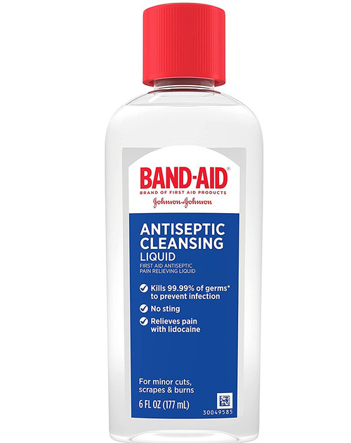 BAND-AID Hurt-Free First Aid Antiseptic Liquid - 6 oz