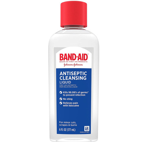 BAND-AID Hurt-Free First Aid Antiseptic Liquid - 6 oz
