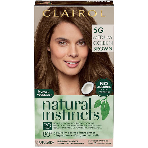 Natural Instincts Non-Permanent Haircolor 5G Medium Golden Brown