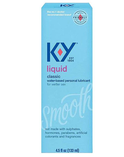 K-Y Liquid Classic Water-Based Personal Lubricant - 4.5 oz
