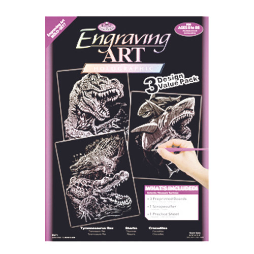 Engraving Art 3 Design Pack, Holographic – for Everyday Health and Comfort