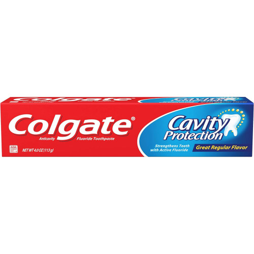 Colgate Cavity Protection Toothpaste Regular Flavor - 4 oz