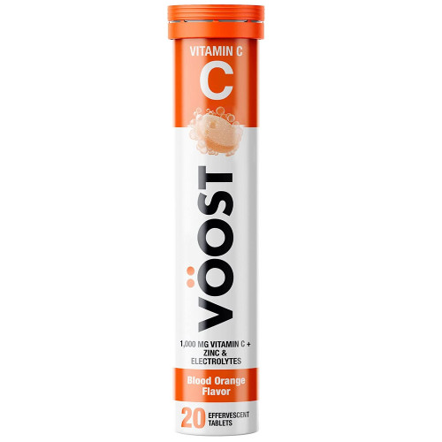 VOOST Effervescent Vitamin C Drink Tablet,  Blood Orange Flavor - 20 ct