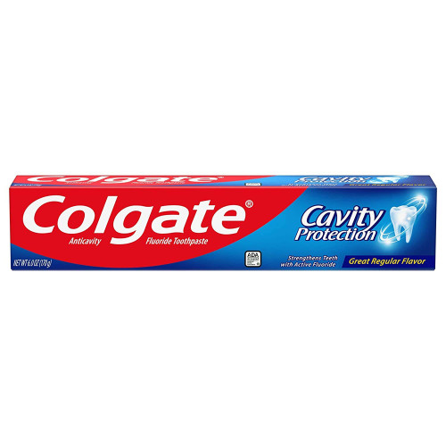 Colgate Cavity Protection Toothpaste Great Regular Flavor - 6.4 oz