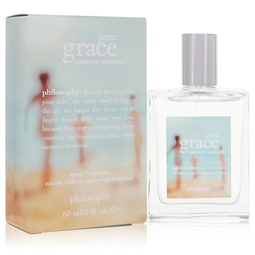 Pure Grace Summer Moments by Philosophy Eau De Toilette Spray 2 oz for Women