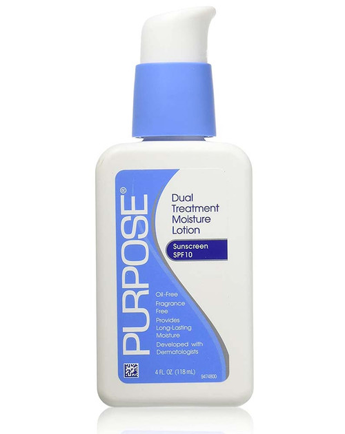 Purpose Dual Treatment Moisture Lotion with SPF 10 - 4 oz Purpose Dual Treatment Moisture Lotion with SPF 10 - 4 oz