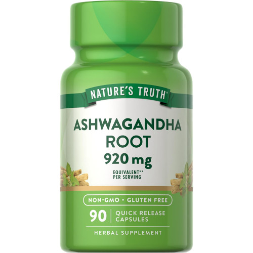 Nature's Truth Ashwagandha Root 920 mg Quick Release Capsules - 90 ct