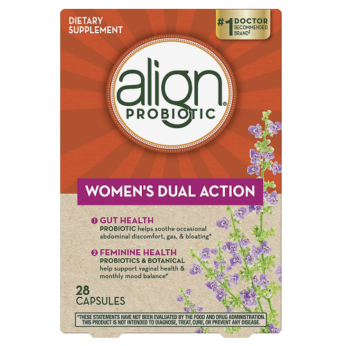 Align Women's Dual Action Probiotic - 28 Caplets