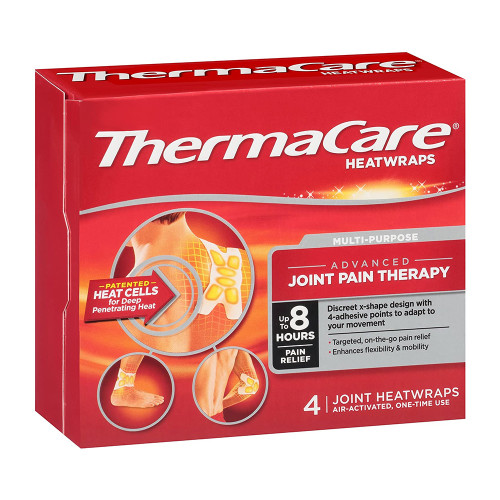 ThermaCare HeatWraps Multi-Purpose Advanced Joint Pain Therapy - 4 ct ThermaCare HeatWraps Multi-Purpose Advanced Joint Pain Therapy - 4 ct