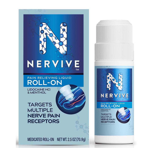 Nervive Pain Relieving Liquid Roll-On - 2.5 oz