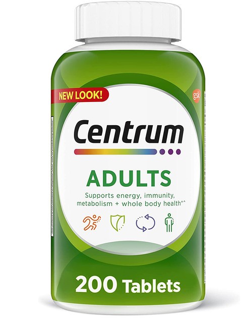 Centrum Adults Multivitamin/Multimineral Tablets - 200 ct