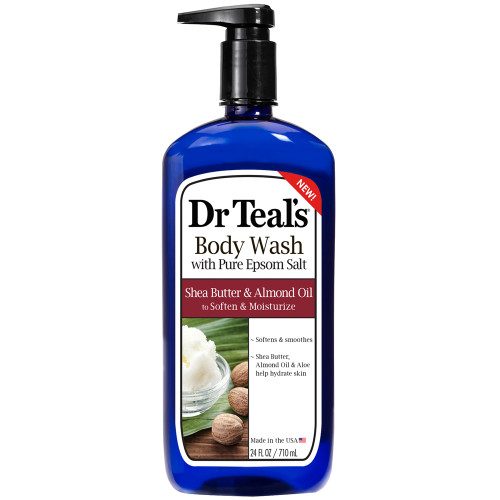 Dr. Teal's Butter & Almond Body Wash, 24 oz