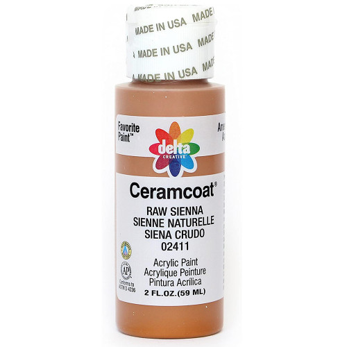 Ceramcoat Paint Raw Sienna 2 oz