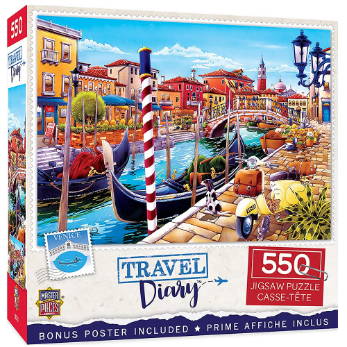 Venice 550 Piece Jigsaw Puzzle