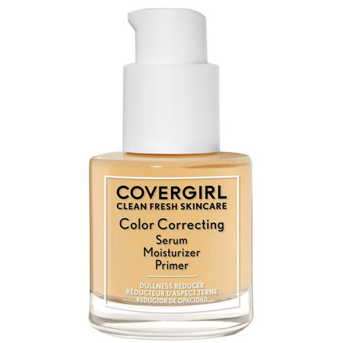 Covergirl Clean Fresh Skincare Color Correcting Serum Moisturizer Primer, Dullness Reducer-1 Pgk