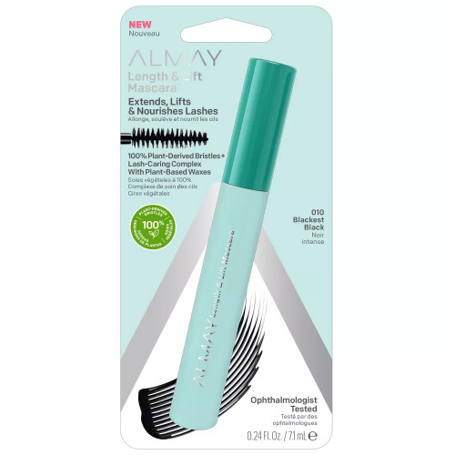 Almay Length & Lift Mascara, Blackest Black - 1 Pkg