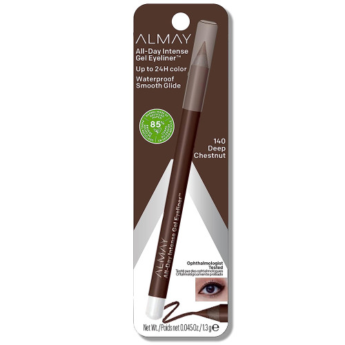 Almay All Day Intense Gel Eyeliner, Deep Chestnut- 1ea