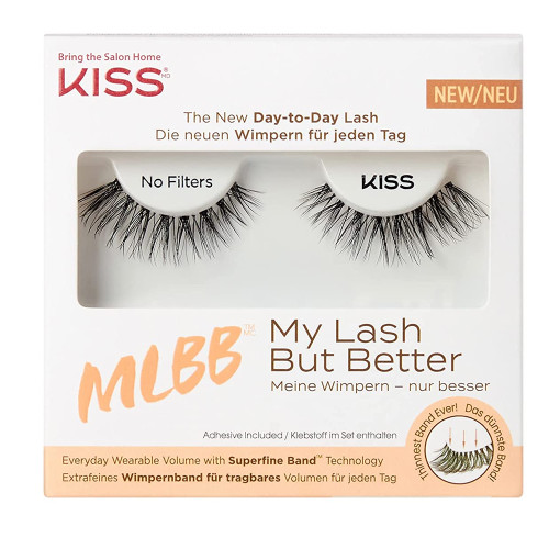KISS MLBB Lashes, No Filters- 1 pair
