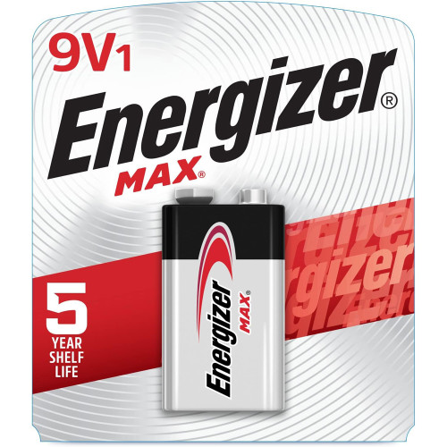 Energizer MAX Alkaline Battery 9 Volt