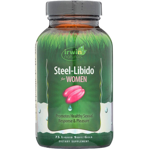 Irwin Naturals Steel-Libido for Women Dietary Supplement Liquid Soft-Gels - 75 ct