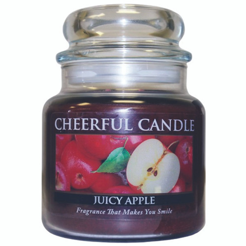Jar Candle - 16 ounce Juicy Apple – with Gentle and Reliable Fit