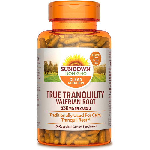 Sundown Naturals Valerian Root 530 mg Capsules - 100 ct Sundown Naturals Valerian Root 530 mg Capsules - 100 ct