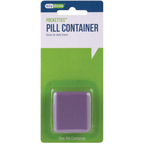 Ezy Dose Pockettes Pill Box – for Incontinence Protection and Confidence
