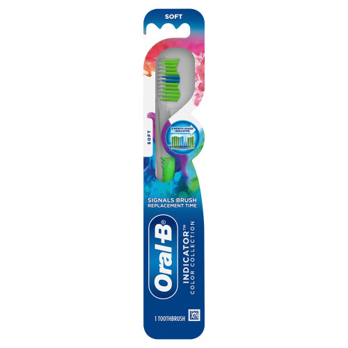Oral-B Indicator Color Collection Toothbrush, Soft - 1 ea