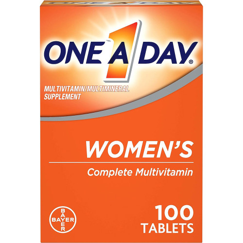 One-A-Day Women's Complete Multivitamin Tablets - 100 ct One-A-Day Women's Complete Multivitamin Tablets - 100 ct