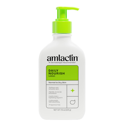 AmLactin Daily Nourish Exfoliating + Hydrating AHA Lotion - 7.9 oz
