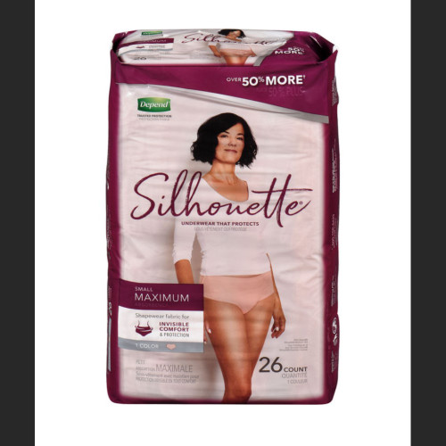 Depend Silhouette Max Abs Underwear Female