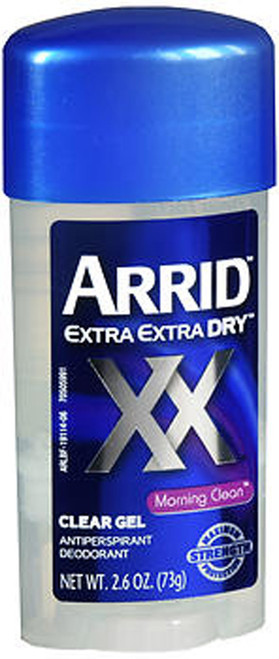 Arrid Extra Dry Antiperspirant Deodorant Clear Gel Morning Clean - 2.6 oz